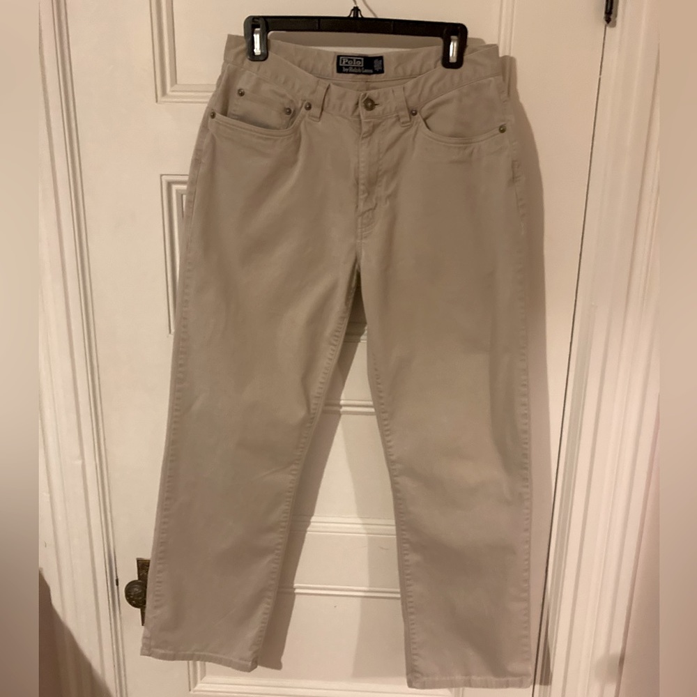 Vintage Polo Ralph Lauren jeans style pants; lighter weight & softer than denim